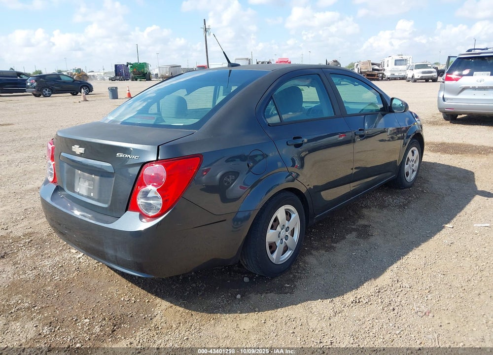2014 CHEVROLET SONIC VIN: 1G1JA5SH9E4169623