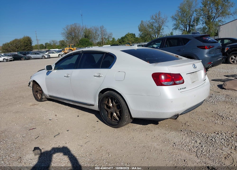 2007 LEXUS GS 450H VIN: JTHBC96SX75005487