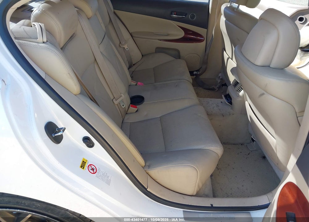 2007 LEXUS GS 450H VIN: JTHBC96SX75005487