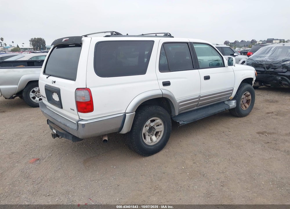 1999 TOYOTA 4RUNNER VIN: JT3GM84R9X0046449