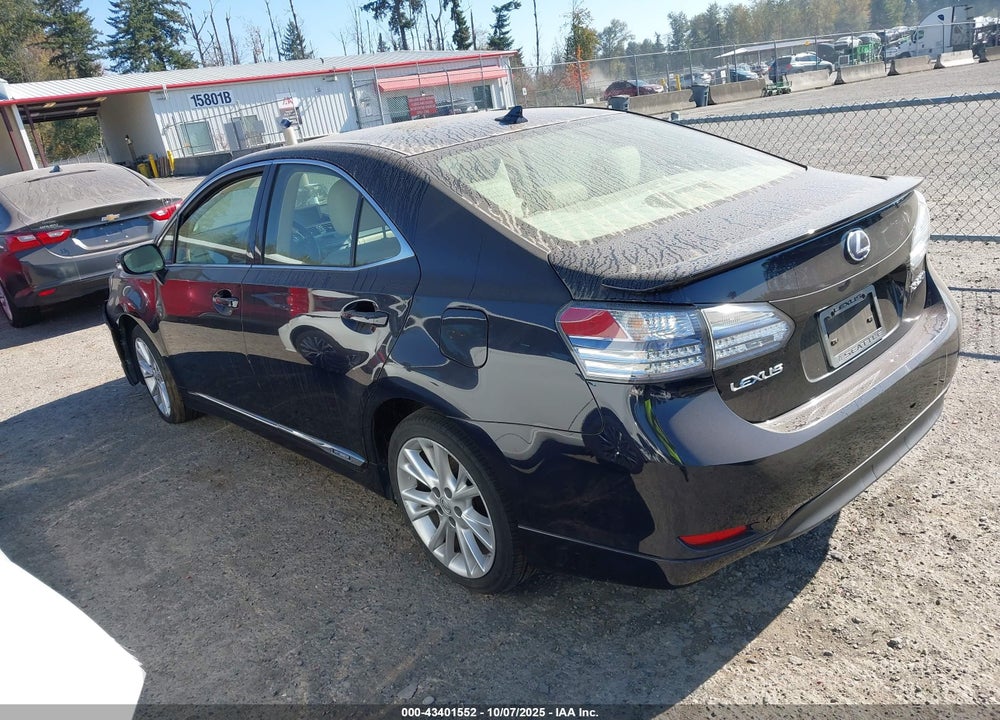 2010 LEXUS HS 250H VIN: JTHBB1BA5A2021929