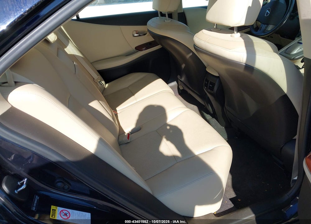 2010 LEXUS HS 250H VIN: JTHBB1BA5A2021929