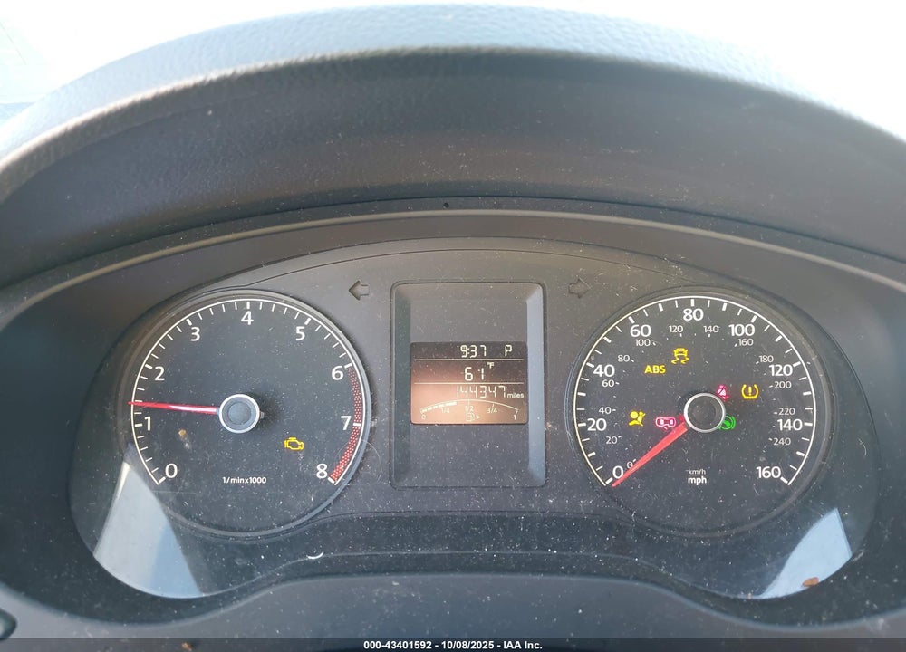 2011 VOLKSWAGEN JETTA 2.5L SE VIN: 3VWDX7AJ7BM011894