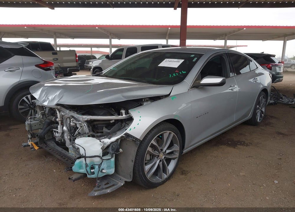2022 CHEVROLET MALIBU VIN: 1G1ZD5ST2NF114935