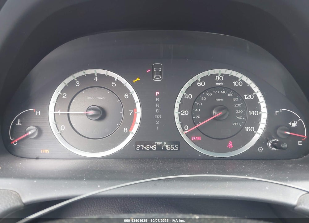 2009 HONDA ACCORD 3.5 EX VIN: 1HGCP367X9A011658
