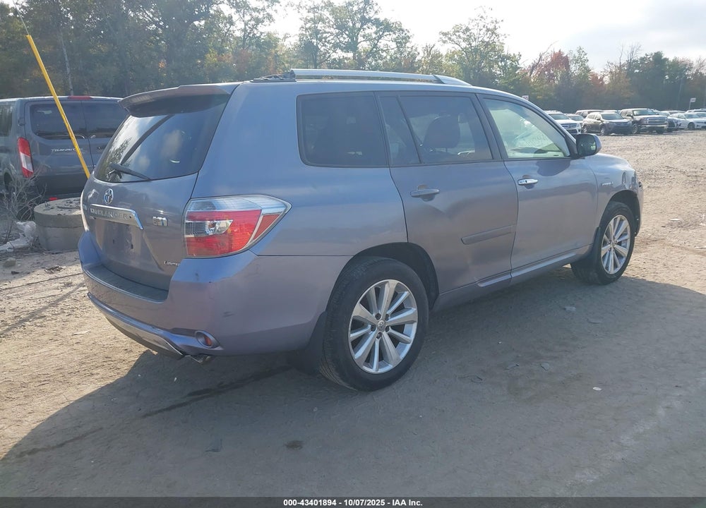 2008 TOYOTA HIGHLANDER HYBRID VIN: JTEEW44A982005479