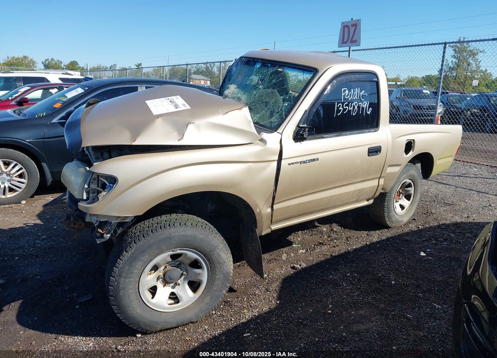 2001 TOYOTA TACOMA VIN: 5TEPM62N71Z828773