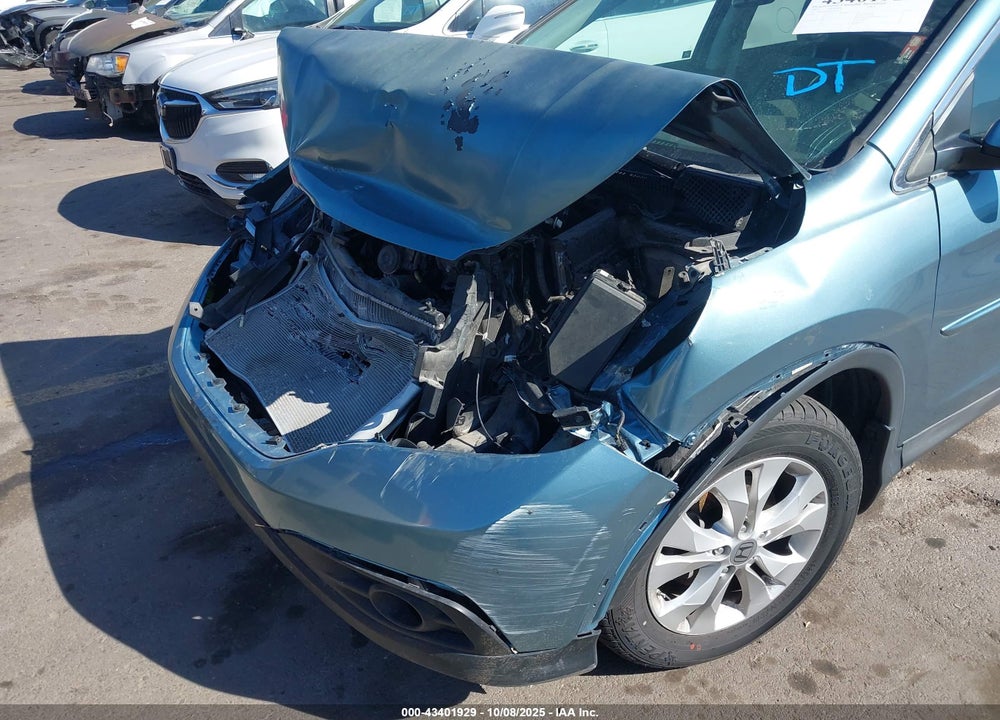 2013 HONDA CR-V EX VIN: 5J6RM3H57DL020712