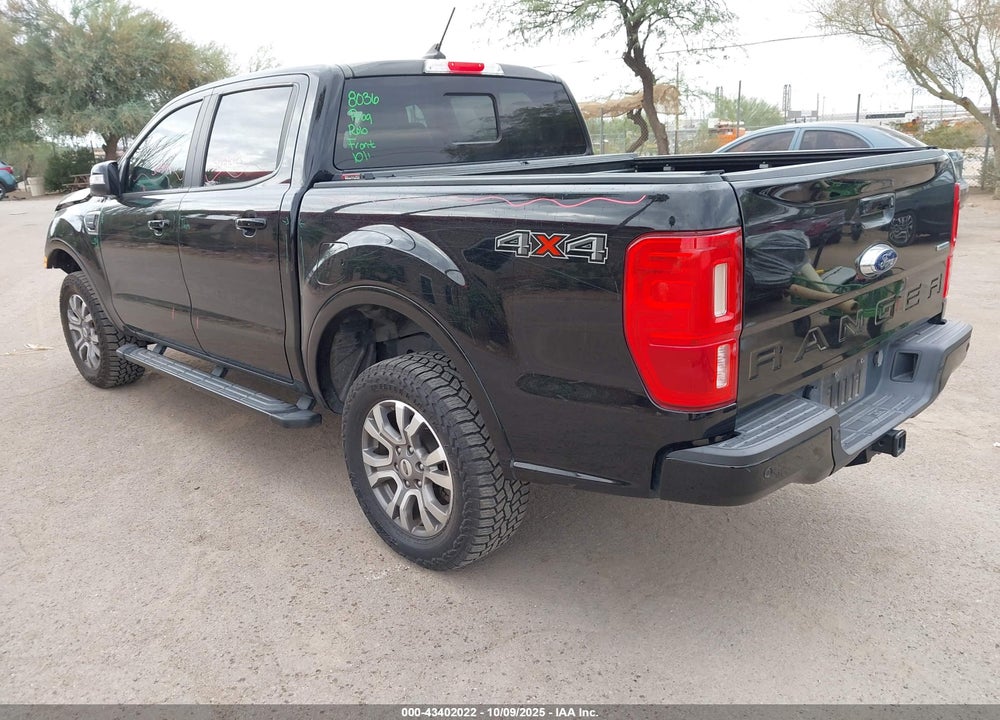 2020 FORD RANGER LARIAT VIN: 1FTER4FH8LLA11900