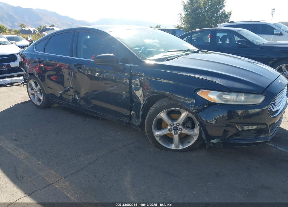 2016 FORD FUSION S VIN: 3FA6P0G76GR194896