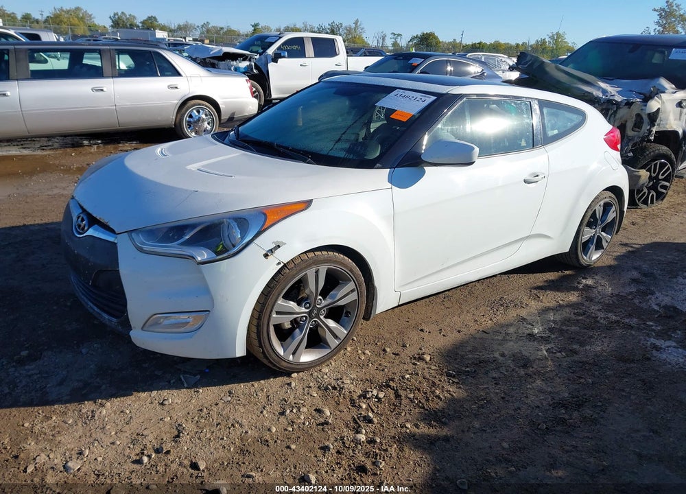 2013 HYUNDAI VELOSTER VIN: KMHTC6ADXDU099462