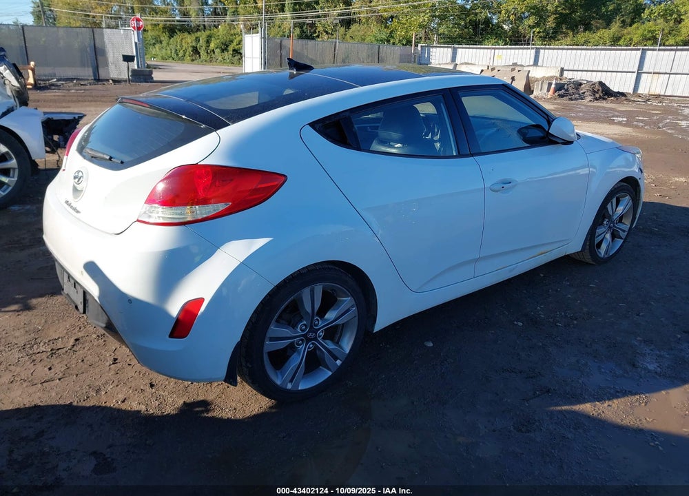 2013 HYUNDAI VELOSTER VIN: KMHTC6ADXDU099462