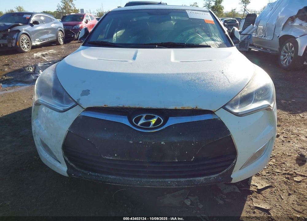 2013 HYUNDAI VELOSTER VIN: KMHTC6ADXDU099462