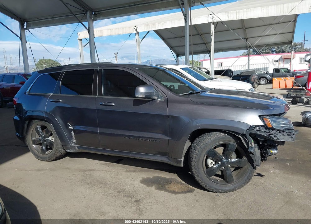 2016 JEEP GRAND CHEROKEE VIN: 1C4RJFCM3GC395547