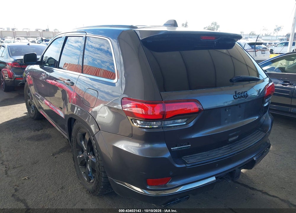 2016 JEEP GRAND CHEROKEE VIN: 1C4RJFCM3GC395547