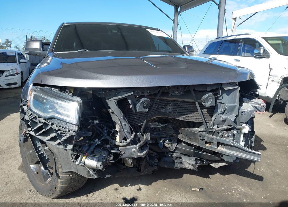 2016 JEEP GRAND CHEROKEE VIN: 1C4RJFCM3GC395547