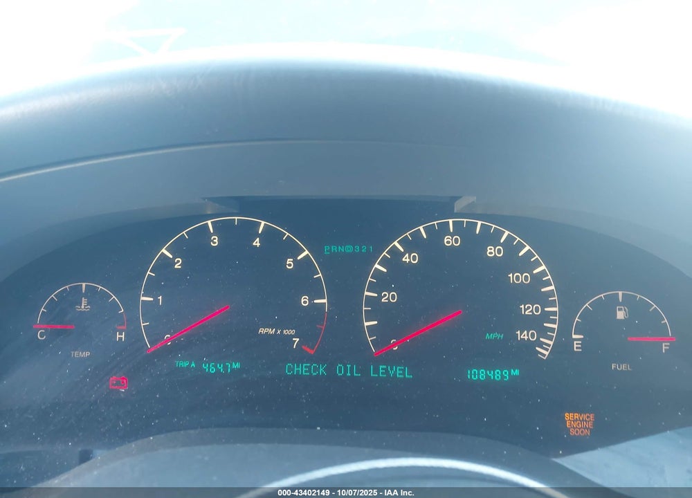 2004 CADILLAC SEVILLE SLS VIN: 1G6KS54Y54U104582