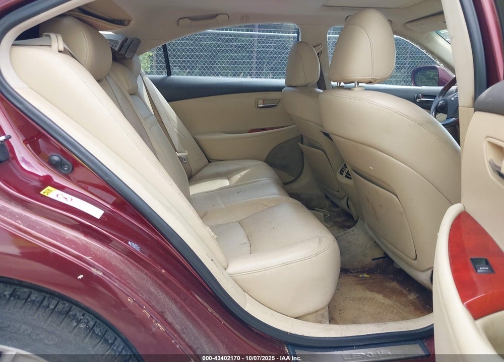 2007 LEXUS ES 350 VIN: JTHBJ46G772120621