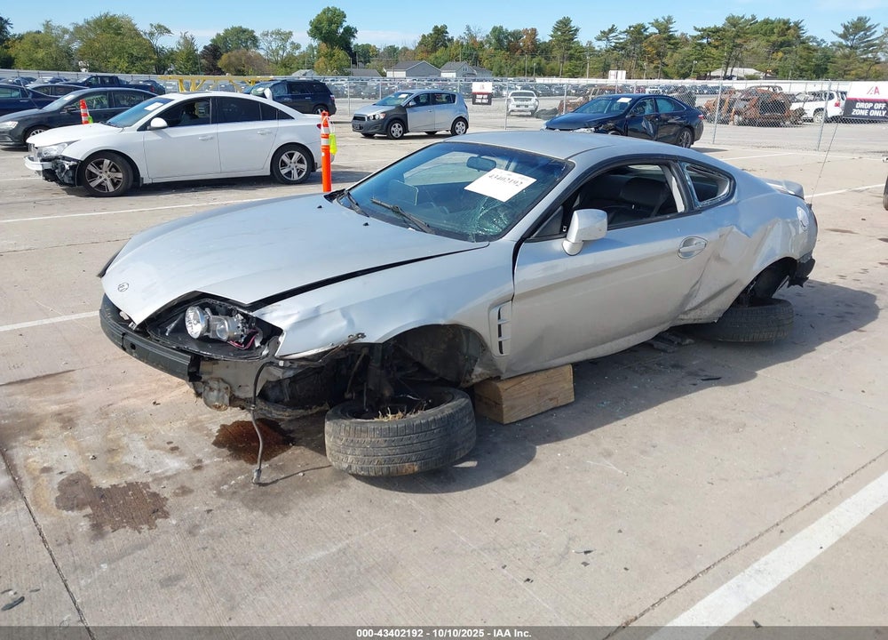 2006 HYUNDAI TIBURON GT/GT LIMITED/SE VIN: KMHHN65F76U191238