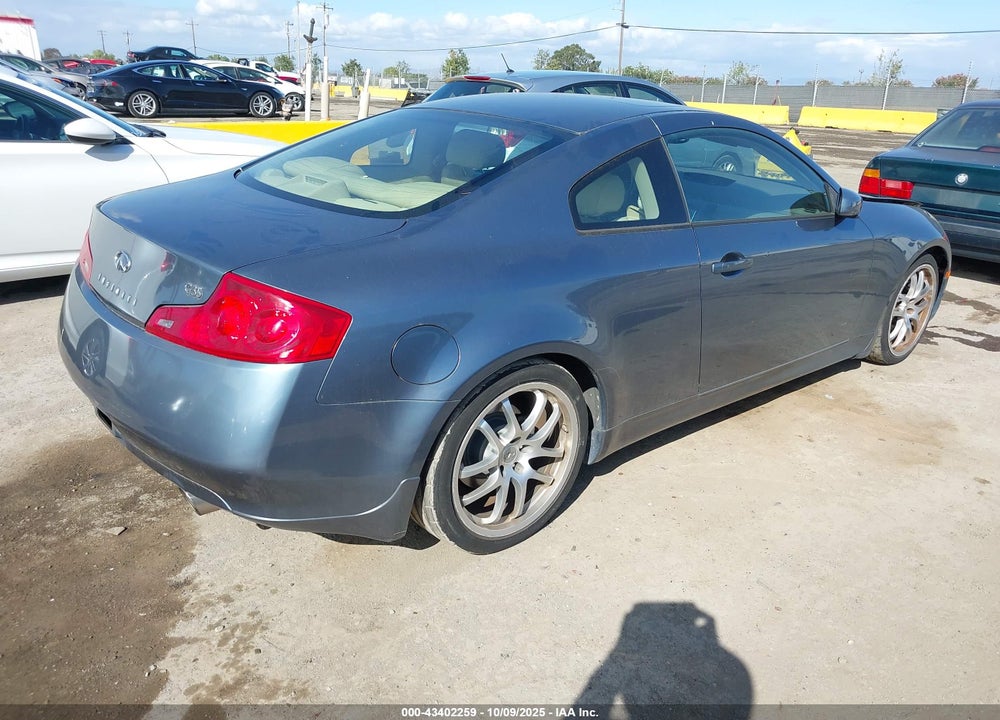 2006 INFINITI G35 VIN: JNKCV54E16M713894