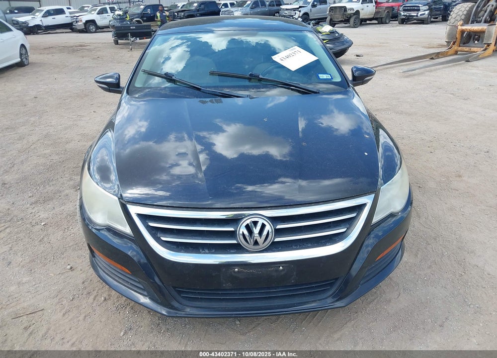 2012 VOLKSWAGEN CC VIN: WVWMN7AN9CE501997