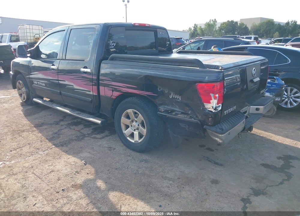 2007 NISSAN TITAN VIN: 1N6BA07A37N221364