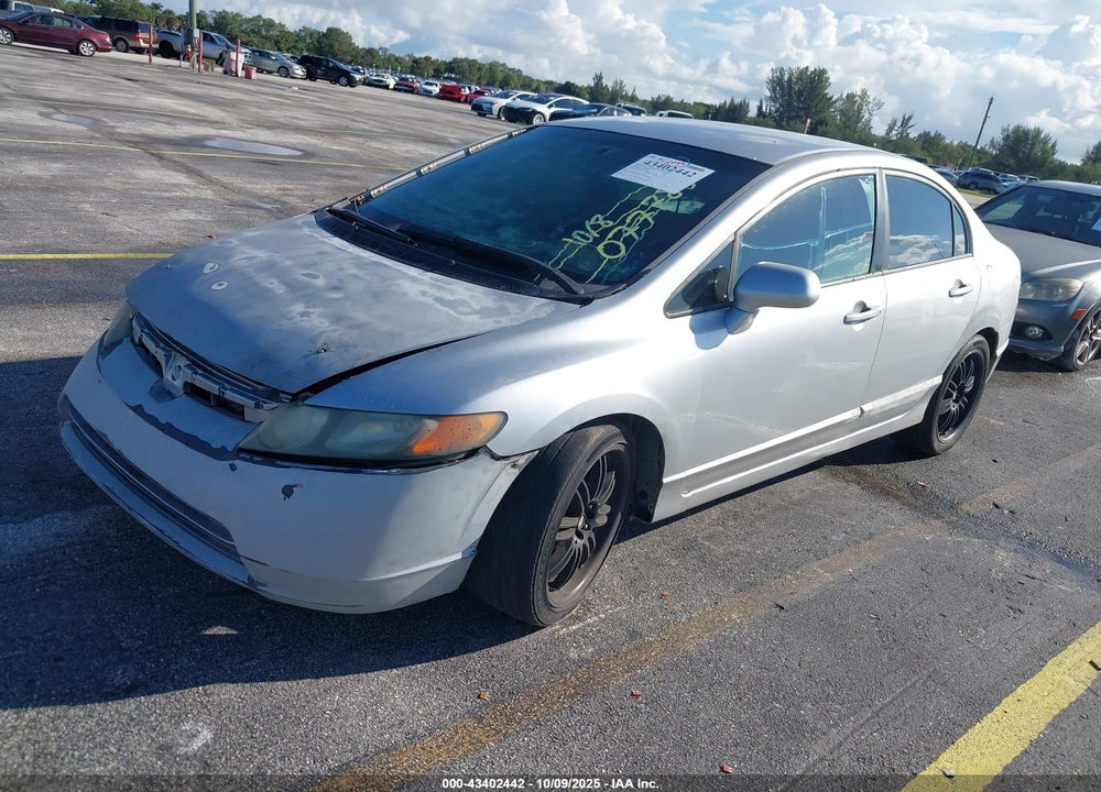 2006 HONDA CIVIC LX VIN: 1HGFA16546L077785