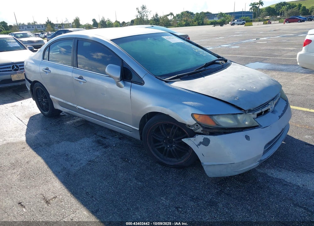 2006 HONDA CIVIC LX VIN: 1HGFA16546L077785