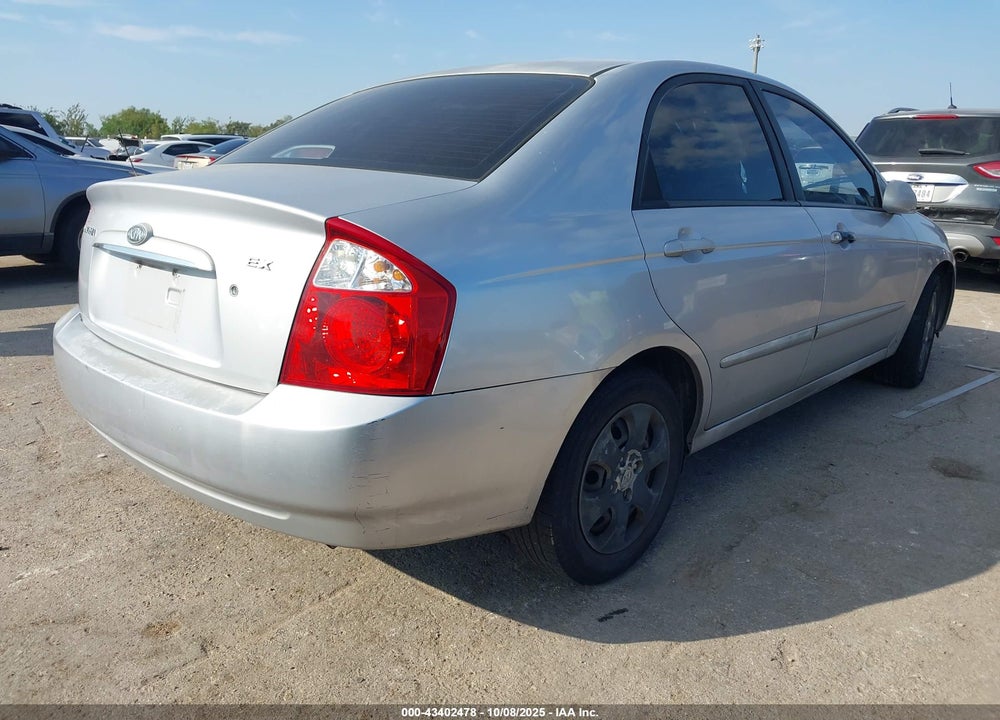 2006 KIA SPECTRA EX/LX/SX VIN: KNAFE121665237057