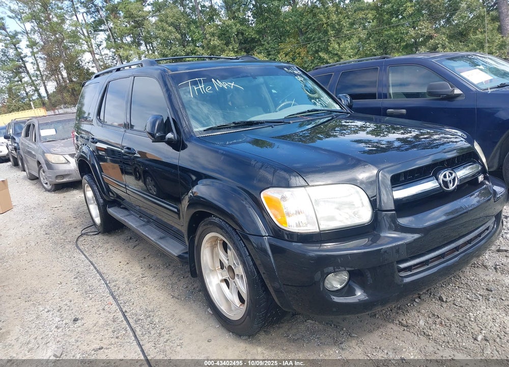 2005 TOYOTA SEQUOIA LIMITED V8 VIN: 5TDZT38A55S251002