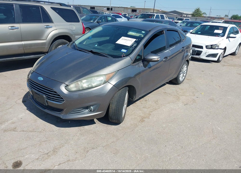 2014 FORD FIESTA VIN: 3FADP4BJ6EM117487