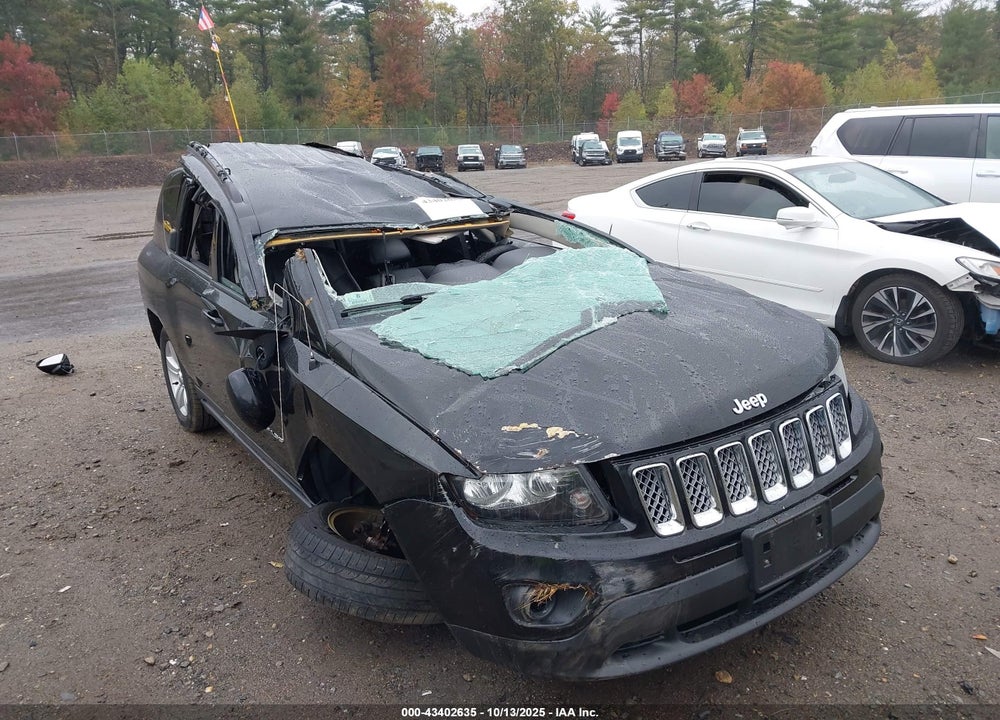 2015 JEEP COMPASS LATITUDE VIN: 1C4NJDEB4FD376724