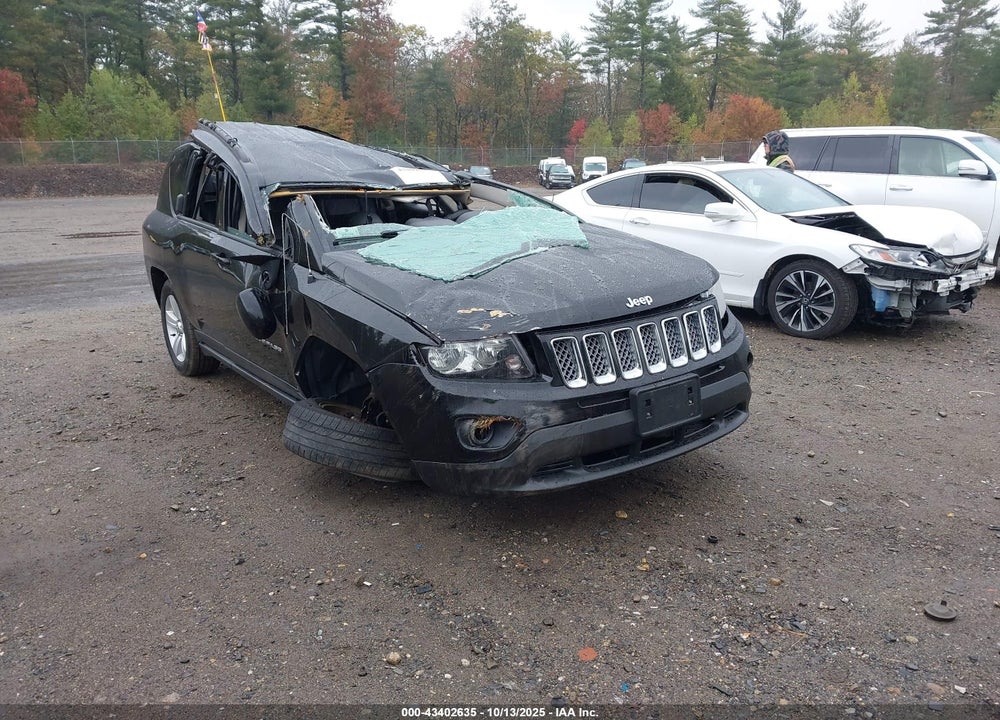 2015 JEEP COMPASS LATITUDE VIN: 1C4NJDEB4FD376724