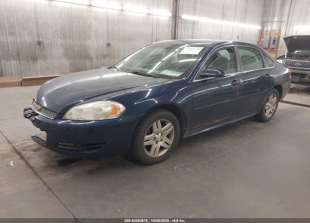 2012 CHEVROLET IMPALA LT VIN: 2G1WG5E35C1215090