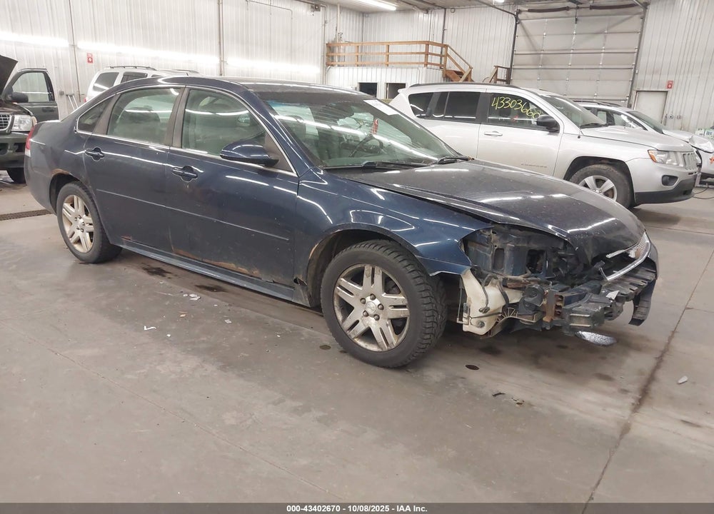 2012 CHEVROLET IMPALA LT VIN: 2G1WG5E35C1215090
