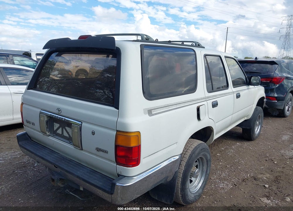 1995 TOYOTA 4RUNNER VN29 SR5 VIN: JT3VN29V0S0058960