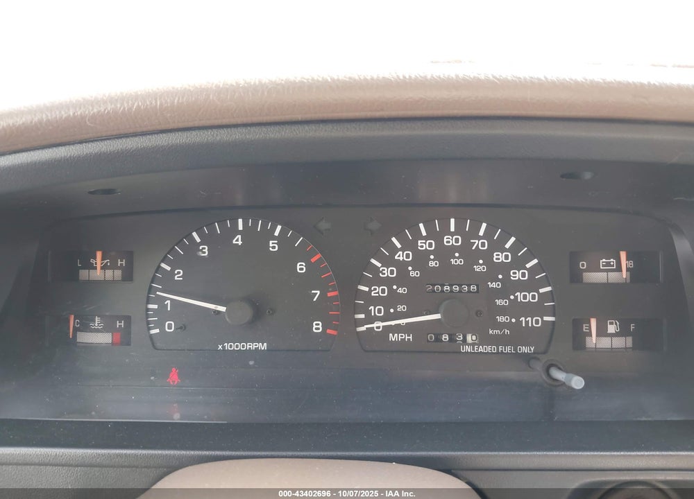 1995 TOYOTA 4RUNNER VN29 SR5 VIN: JT3VN29V0S0058960