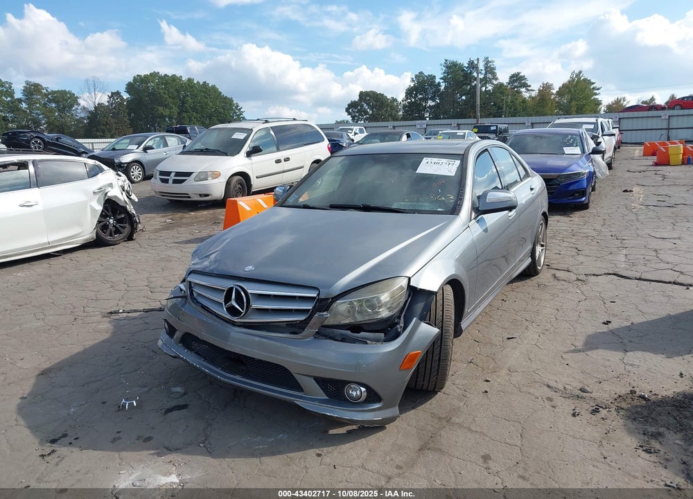 2009 MERCEDES-BENZ C 300 LUXURY/SPORT VIN: WDDGF54X89F276363