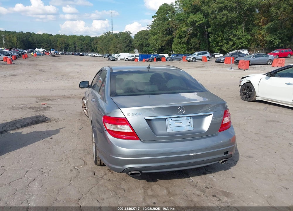 2009 MERCEDES-BENZ C 300 LUXURY/SPORT VIN: WDDGF54X89F276363