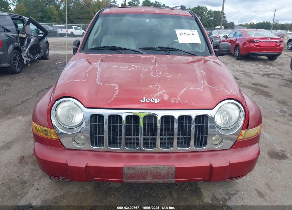 2005 JEEP LIBERTY LIMITED EDITION VIN: 1J4GL58K25W708581