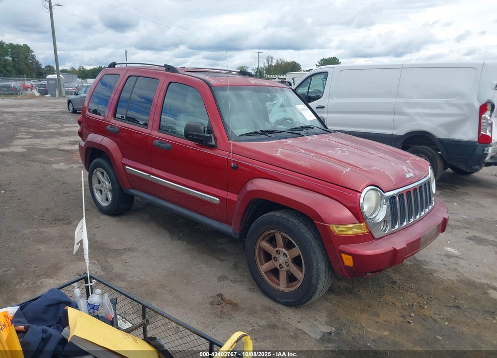 2005 JEEP LIBERTY LIMITED EDITION VIN: 1J4GL58K25W708581