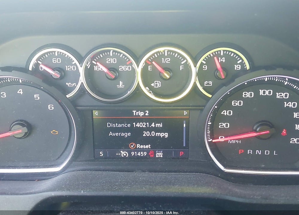 2019 CHEVROLET SILVERADO 1500 VIN: 1GCPYDEK3KZ357065