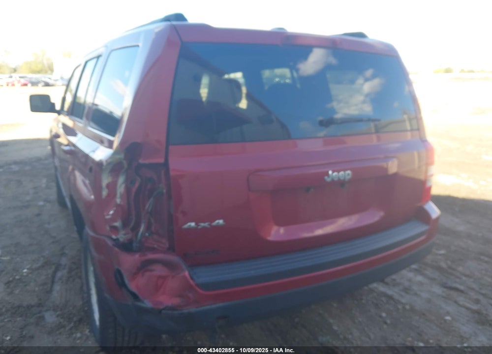 2017 JEEP PATRIOT SPORT 4X4 VIN: 1C4NJRBBXHD196183