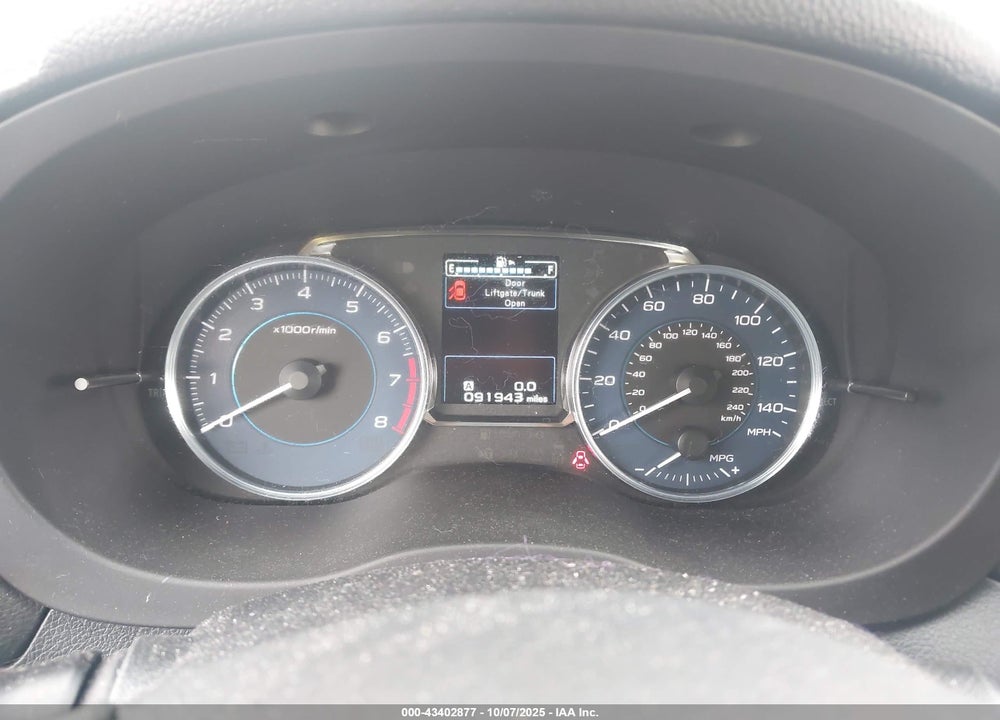 2016 SUBARU CROSSTREK VIN: JF2GPAKC7G8301014