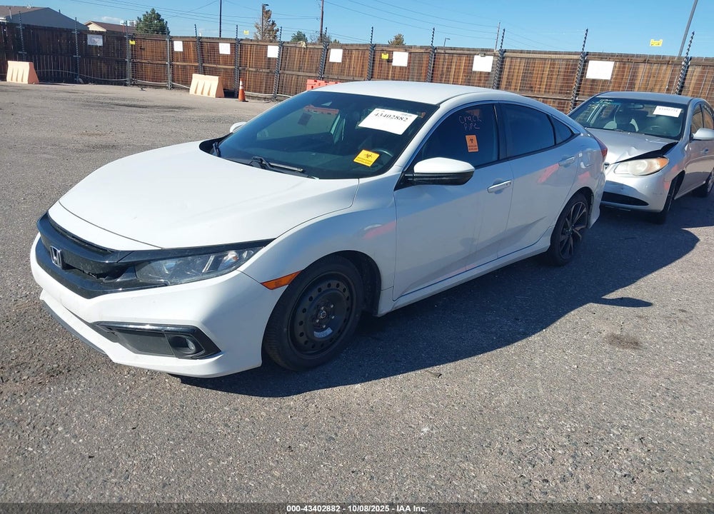2019 HONDA CIVIC VIN: 2HGFC2F88KH578843