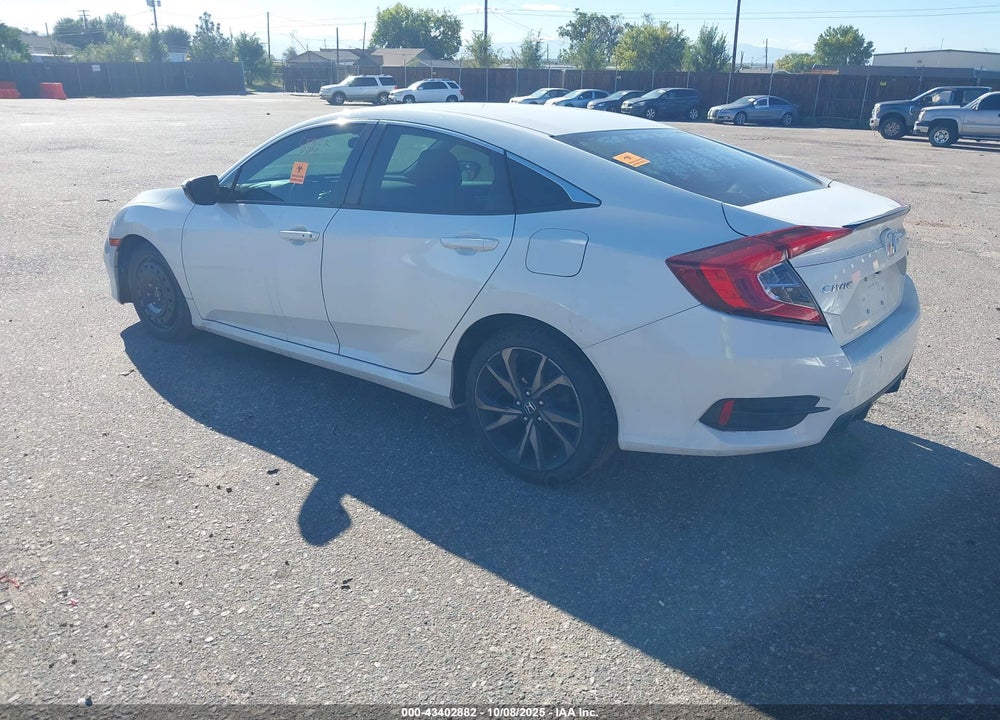 2019 HONDA CIVIC VIN: 2HGFC2F88KH578843