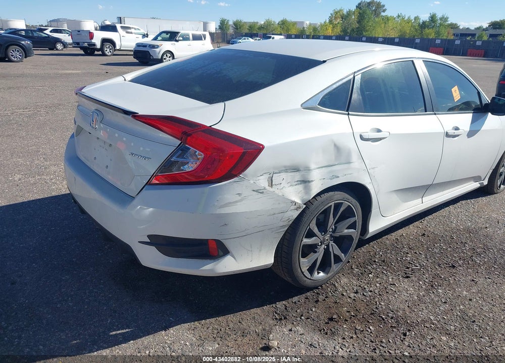 2019 HONDA CIVIC VIN: 2HGFC2F88KH578843