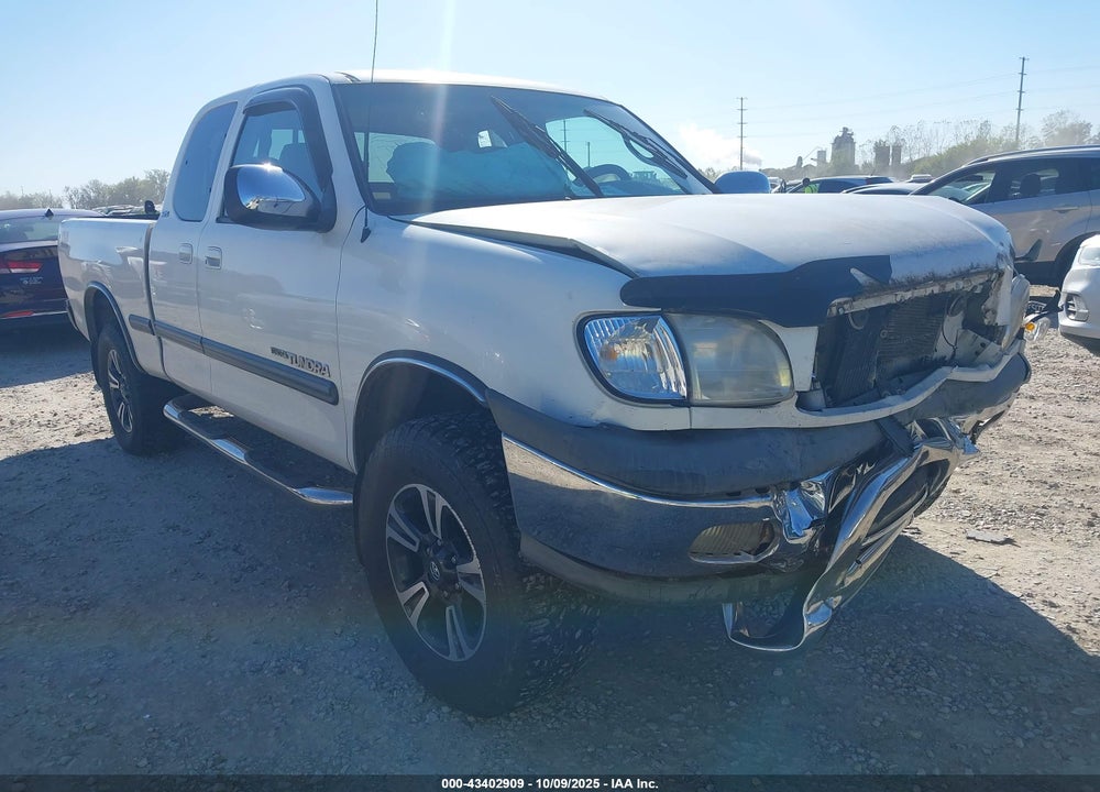 2000 TOYOTA TUNDRA SR5 V8 VIN: 5TBBT4418YS085262