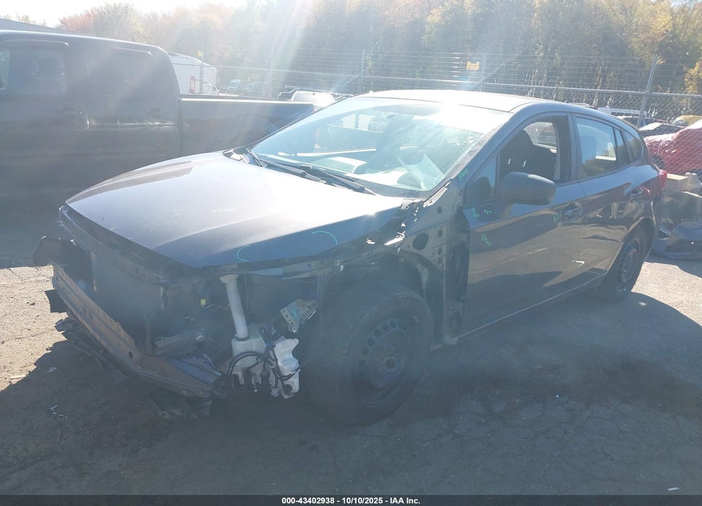 2019 SUBARU IMPREZA 2.0I VIN: 4S3GTAA6XK3708806