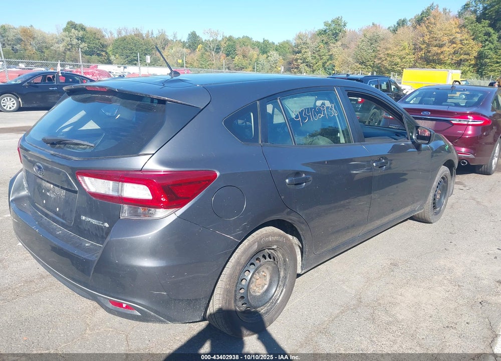 2019 SUBARU IMPREZA 2.0I VIN: 4S3GTAA6XK3708806